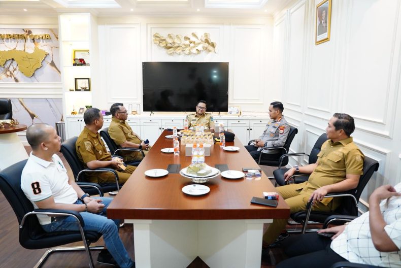 Kapolresta Gowa Sambangi Kantor Pemkab, Sinergi dengan Wabup Kian Diperkuat